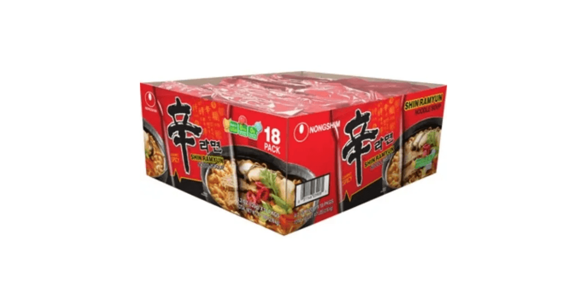 nongshim shin ramyun pack