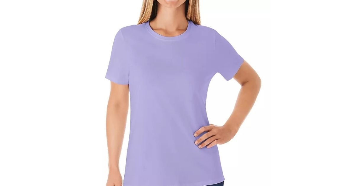 womens crewneck tee