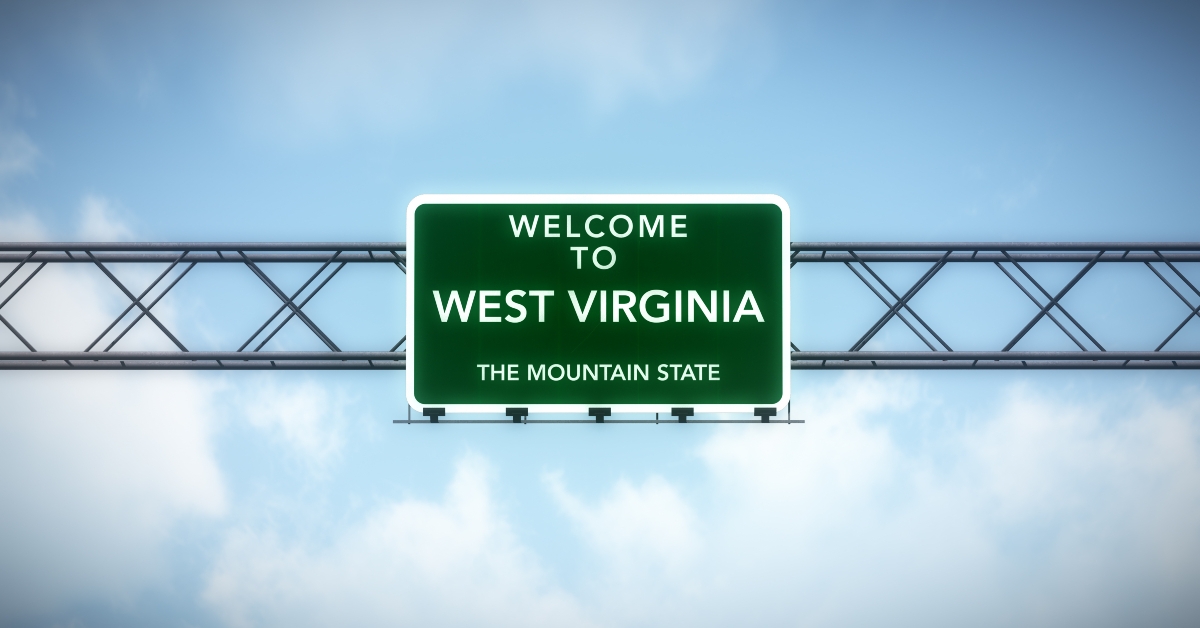 west virginia usa state welcome