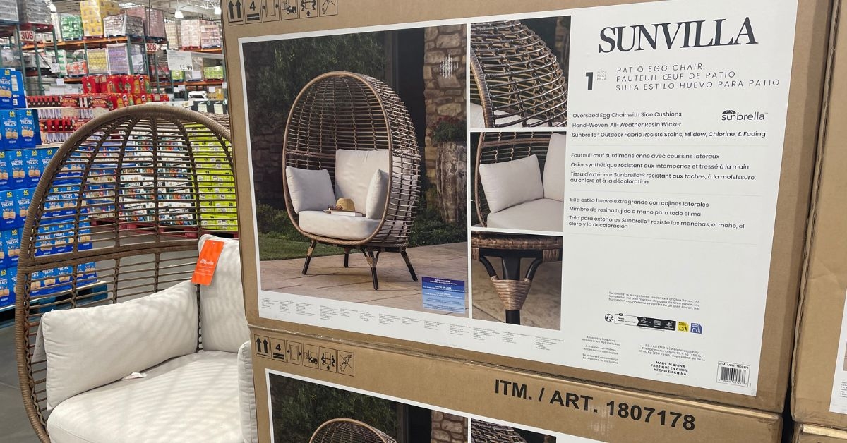 sunvilla elliot egg style chair 