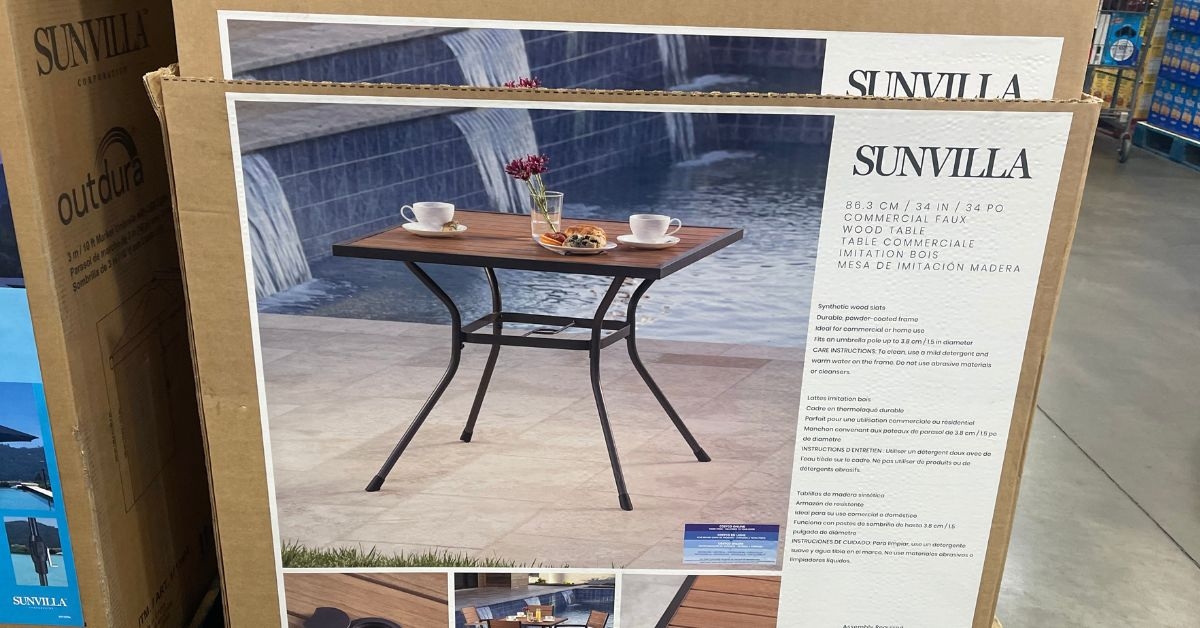 newport commercial bistro table