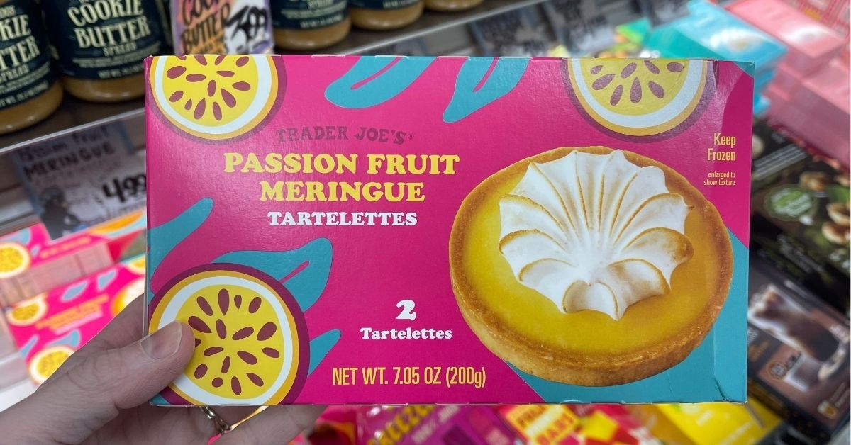 passion fruit meringue tartelettes