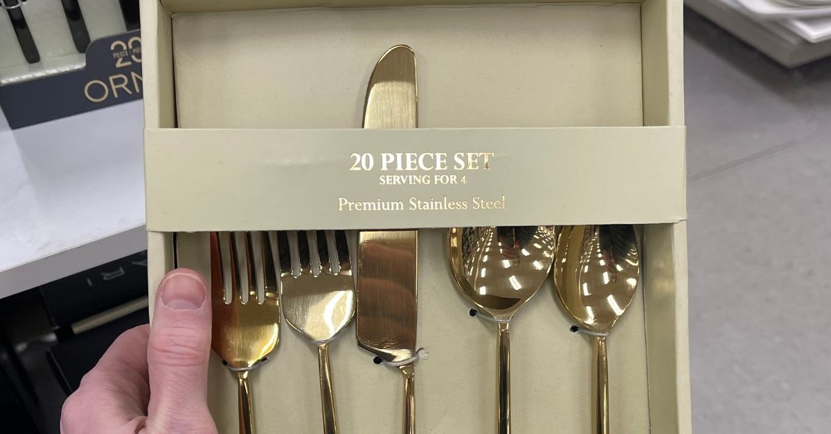 stainless steel cutlery set