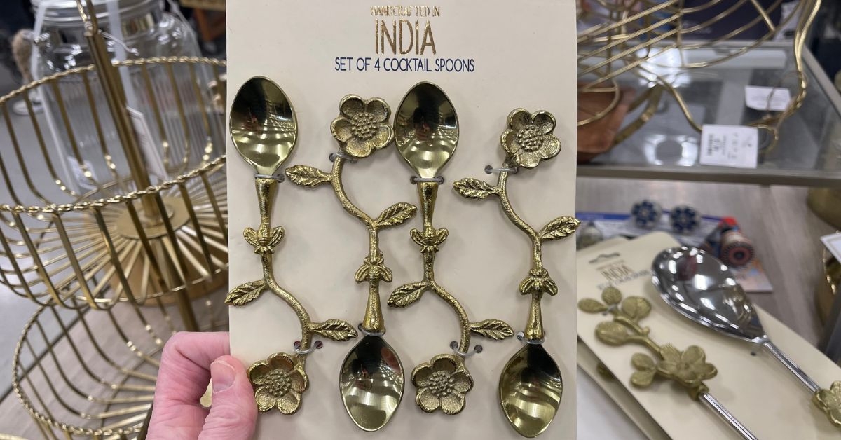 A set of cocktail spoons