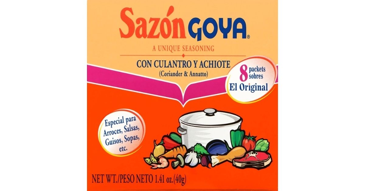goya sazon seasoning
