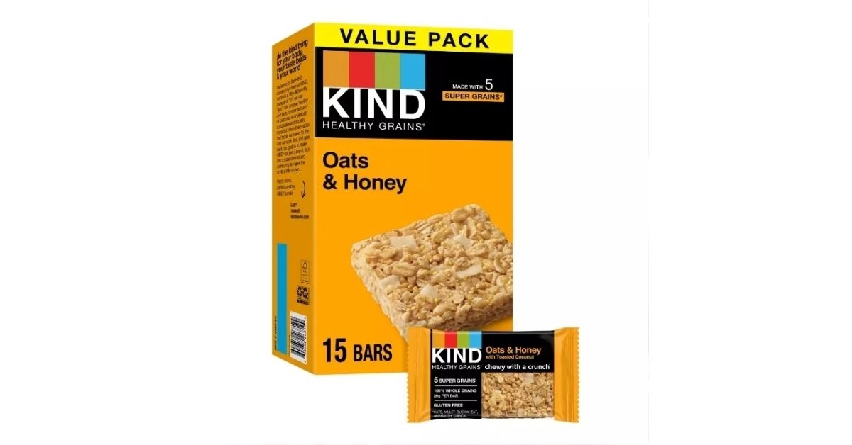 KIND Healthy Grains Bars Oats & Honey