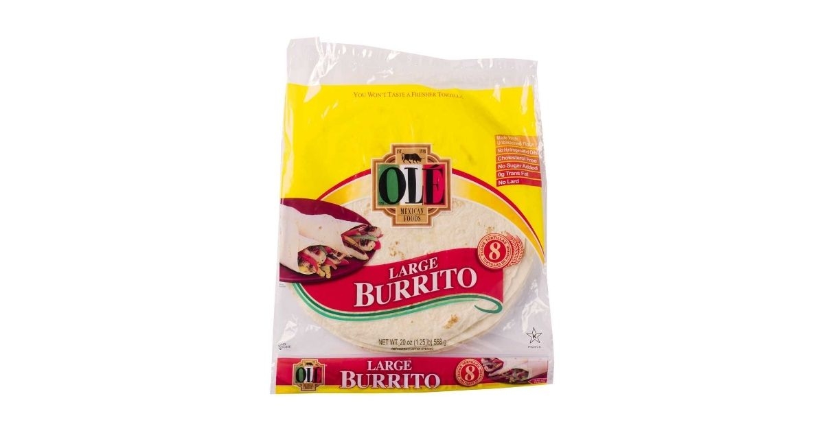 large burrito tortillas