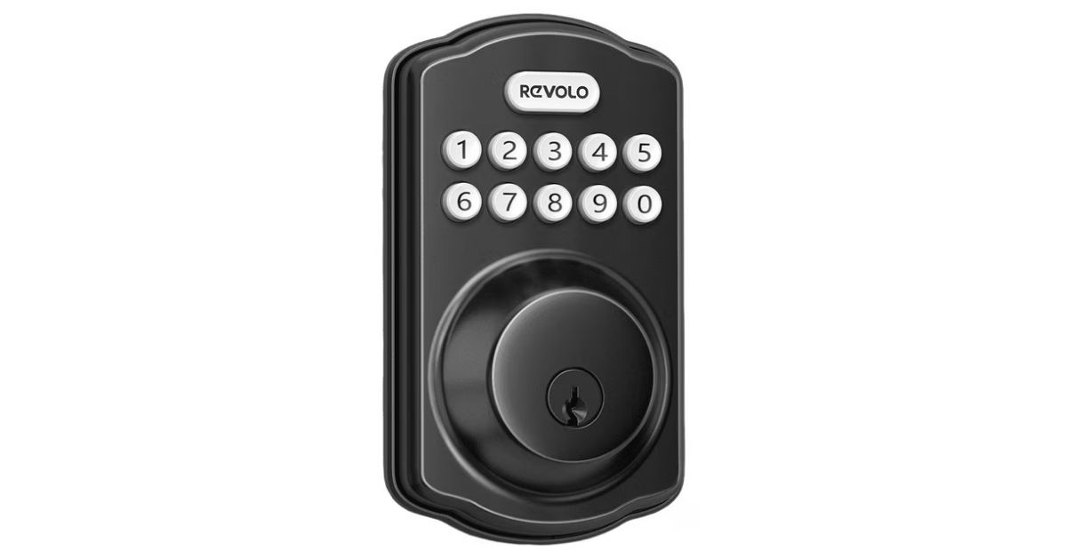 keyless entry door lock with keypad
