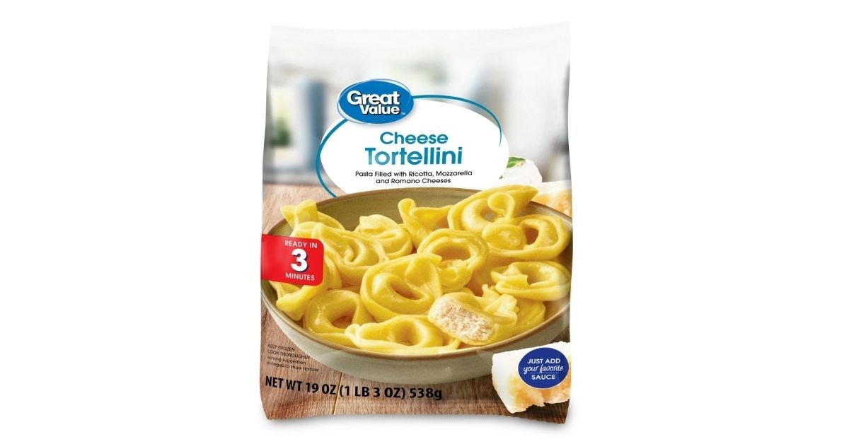 great value cheese tortellini pasta