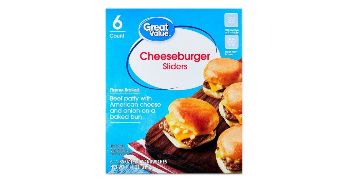 great value cheeseburger sliders