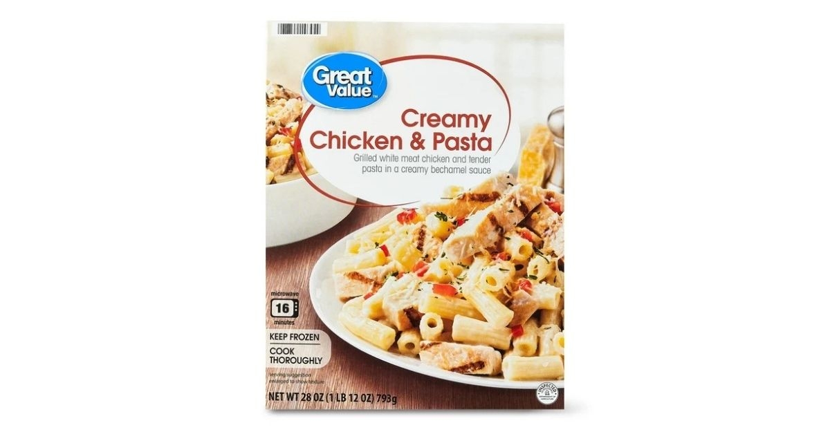 great value creamy chicken pasta