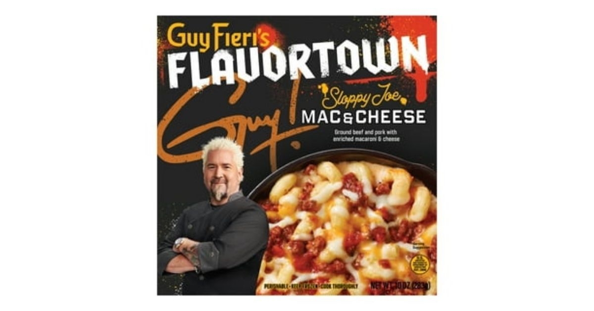 guy fieris flavortown sloppy joe mac cheese