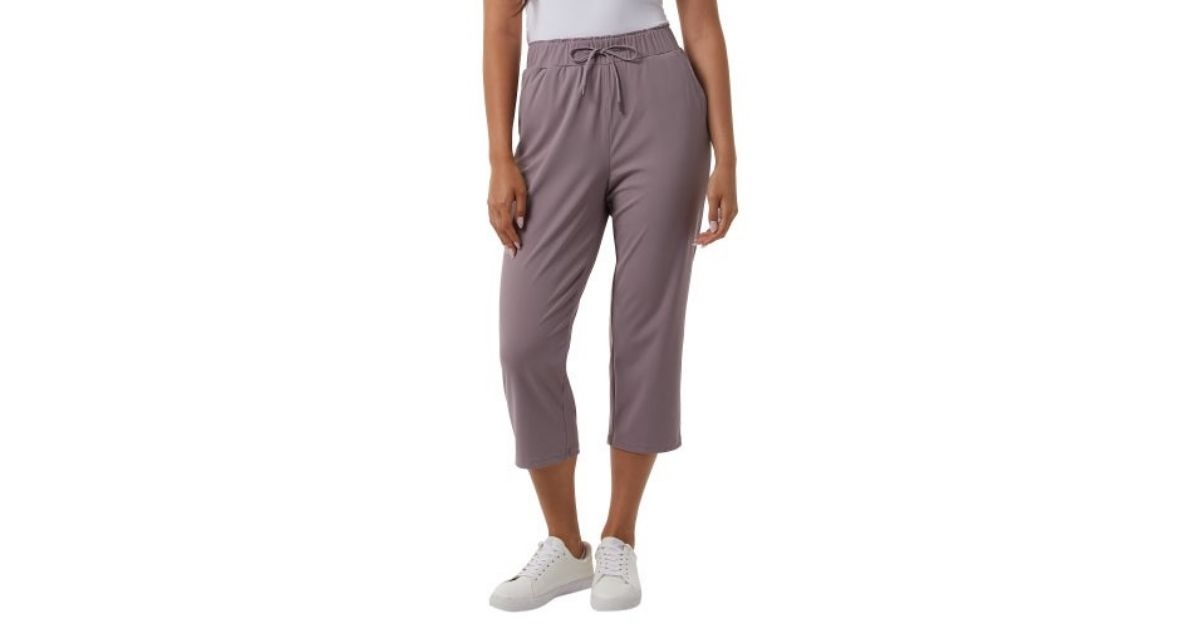 32 degrees womens nylon lux capri