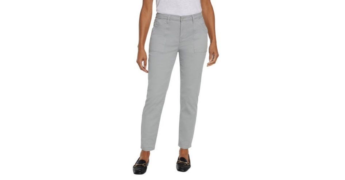 banana republic ladies high rise twill pant