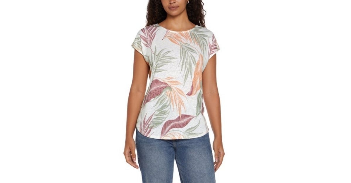 orvis womens line blend short sleeved top