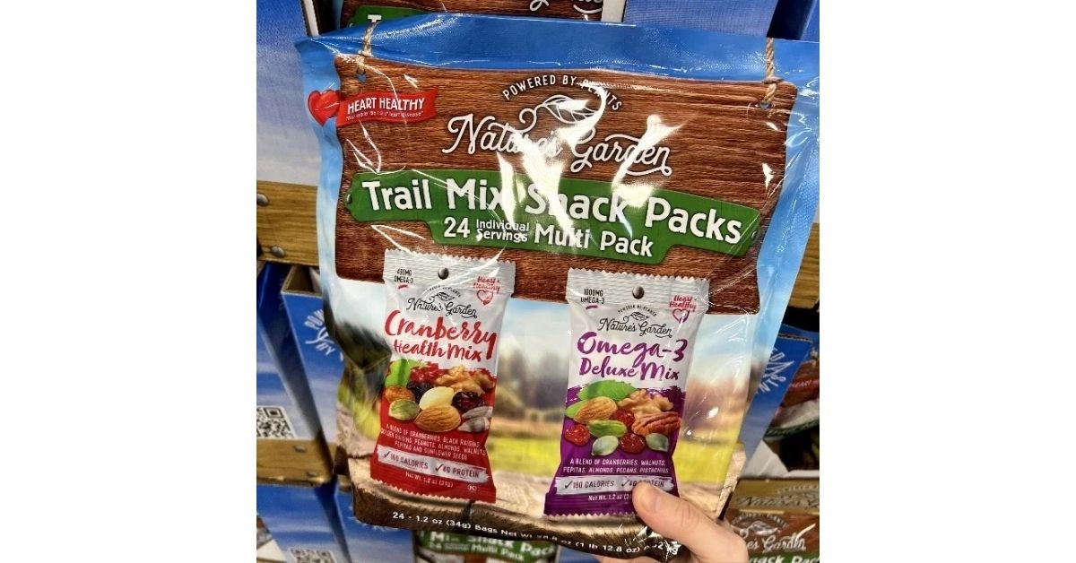 Nature's Garden Trail Mix Snack Packs