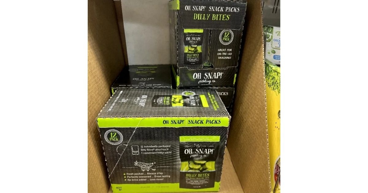 Oh Snap! Dill Pickle Dilly Bites