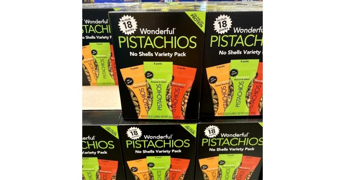Wonderful Pistachios No Shell Variety Pack