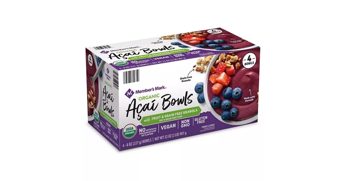 organic acai bowl