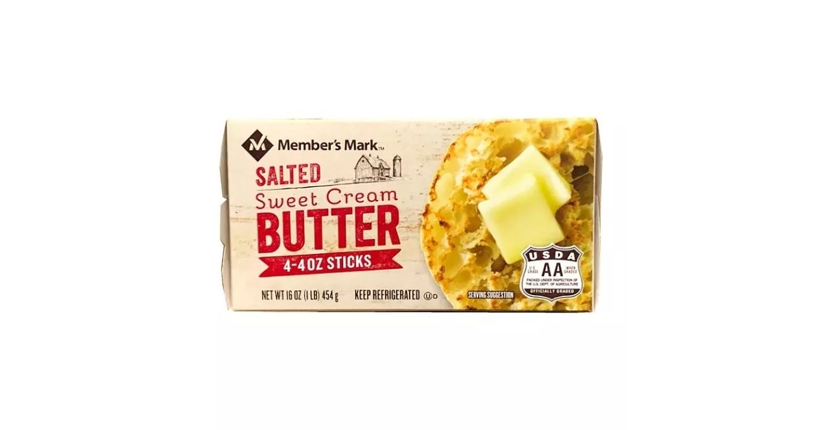 salted sweet cream butter