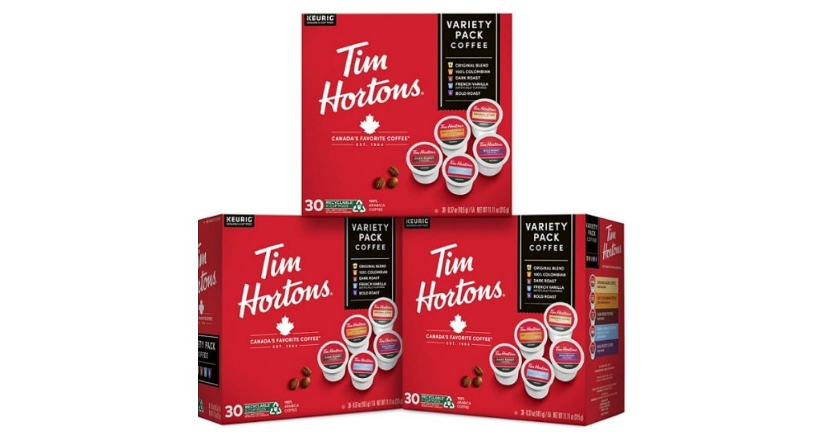 tim hortons k cup coffee pods variety pack 90 count