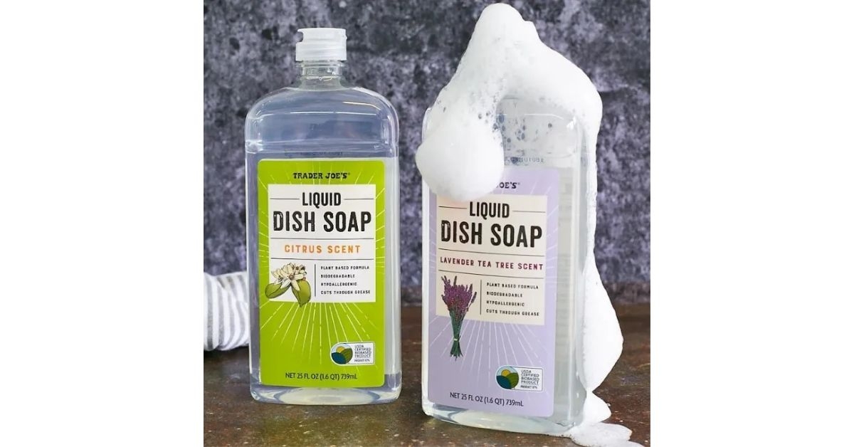Liquid Dish Soap Lavender Tea Tree Scent