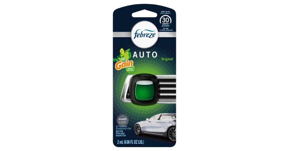 febreze car odor fighting air freshener vent clip