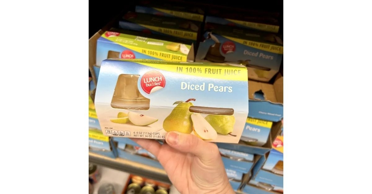 Lunch Buddies Diced Pears 