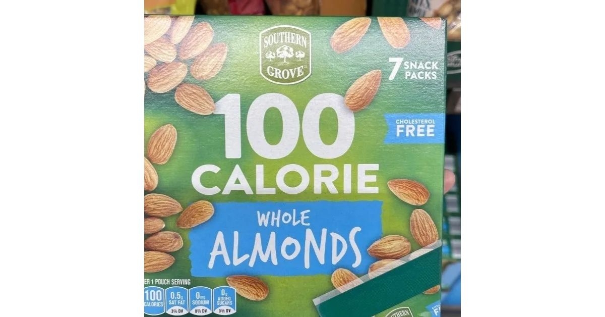 Southern Grove Whole Almonds 100-Calorie Packs