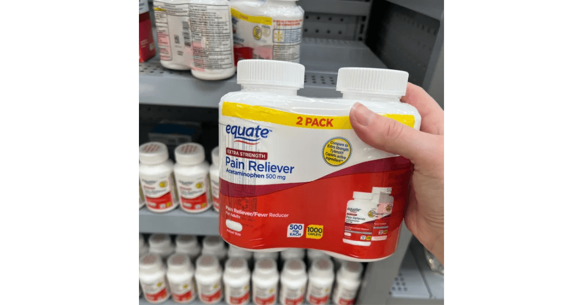 Equate Extra-Strength Acetaminophen 2-Pack
