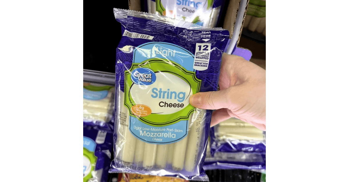 Great Value Light Cheese Strings 