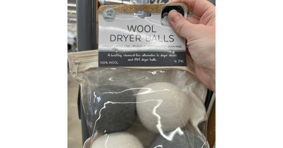 Wool dryer balls