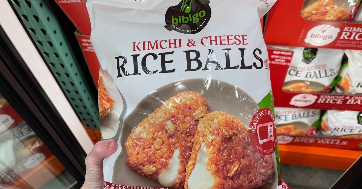 kimchi and cheese rice balls