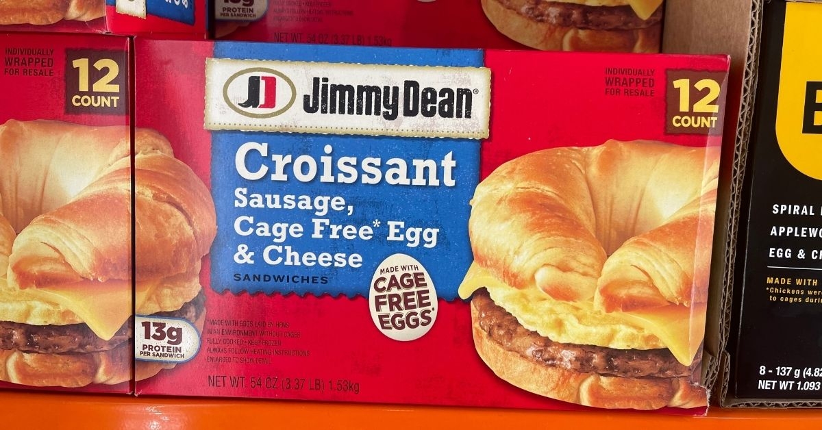 sausage egg and cheese croissant