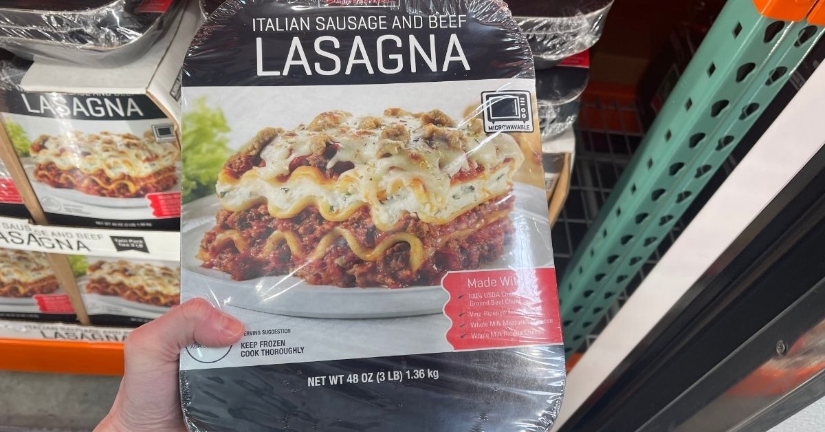 italian sausage and beef lasagna