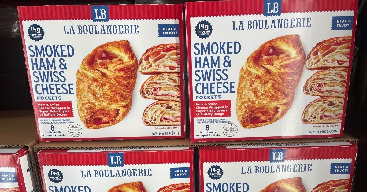smoked ham and swiss cheese pockets