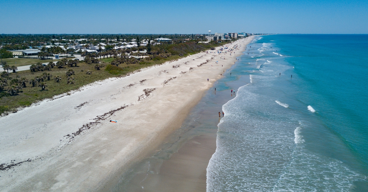 Aerial View of Satellite Beach