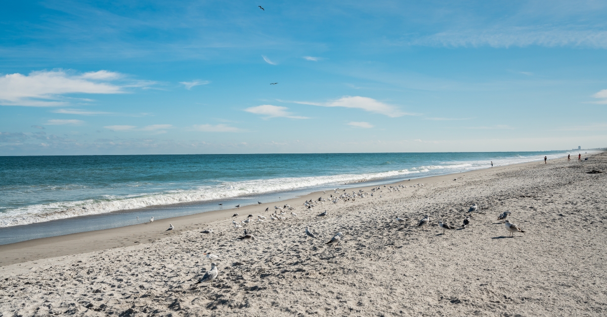 Melbourne Beach in Florida