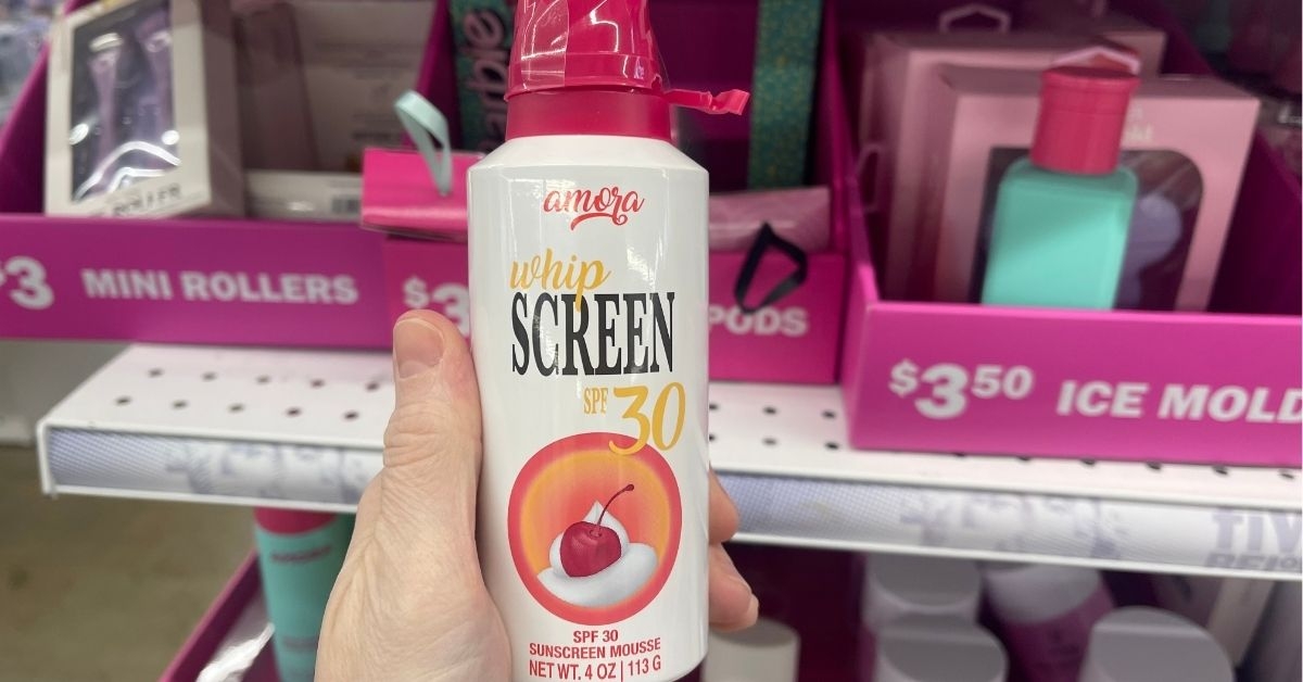 amora whip sunscreen spf