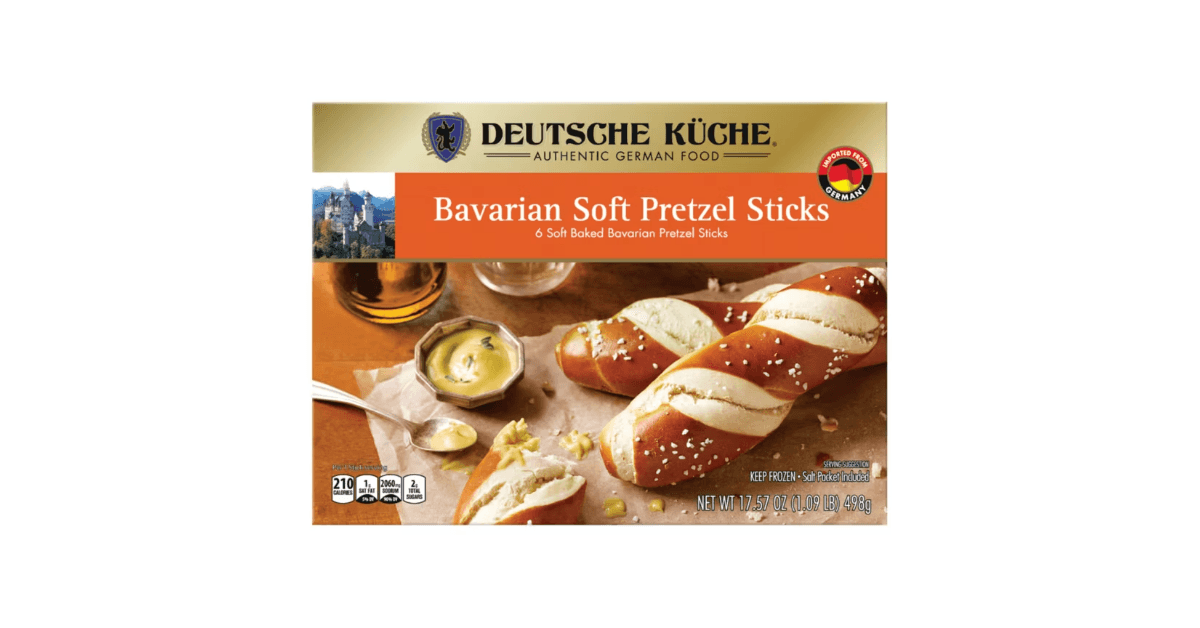 Deutsche Küche Bavarian Soft Pretzel Sticks