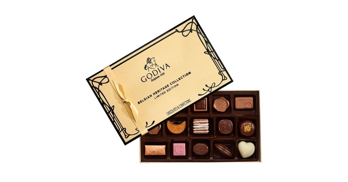 belgian herittage collection chocolate gift box