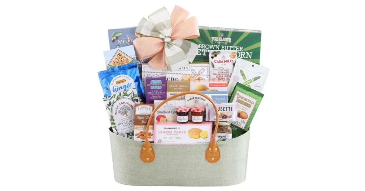 mothers day gourmet gift basket