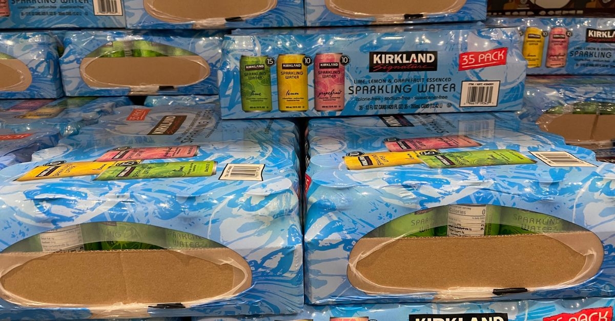 kirkland signature sparkling water