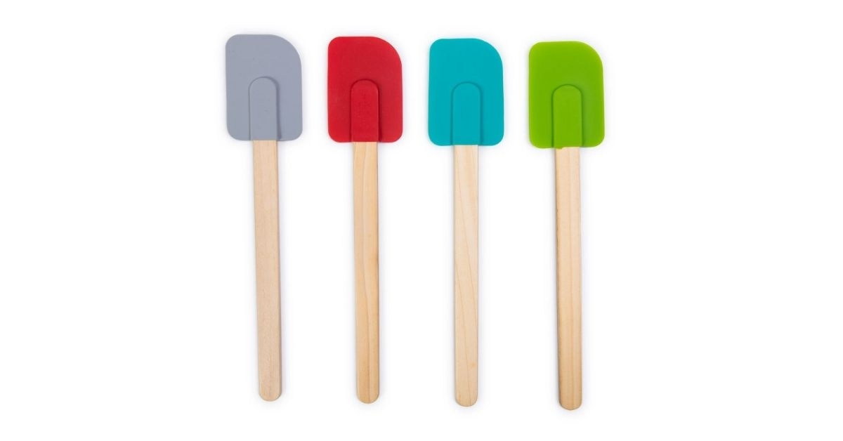 mainstays silicone spatula set