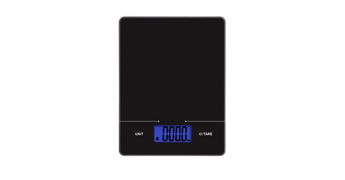 mainstays tempered glas slimline digital scale
