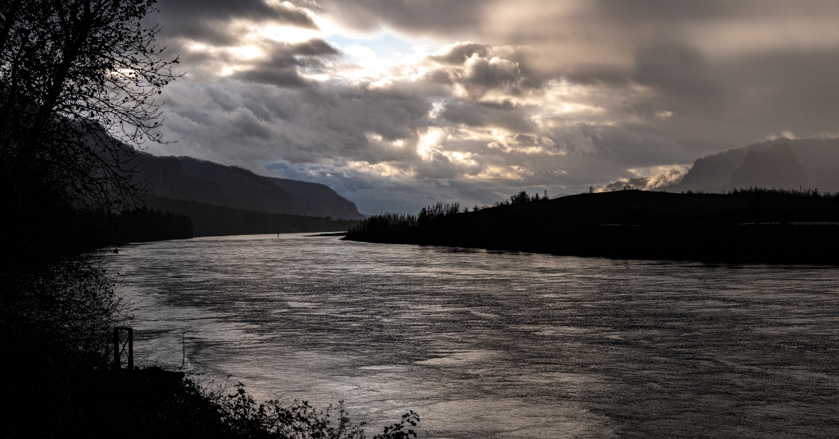 Columbia River close to Hamilton Island