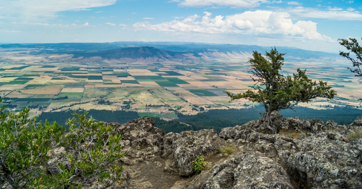 Grande Ronde Valley in northeastern Oregon