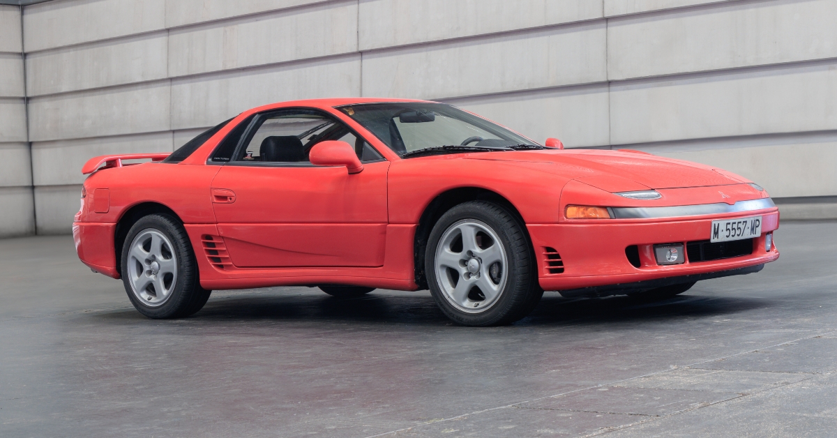 Mitsubishi 3000GT in indoor parking