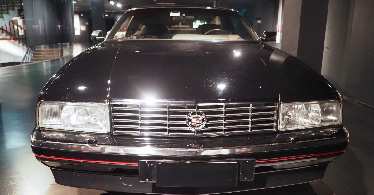 vintage cadillac allante car