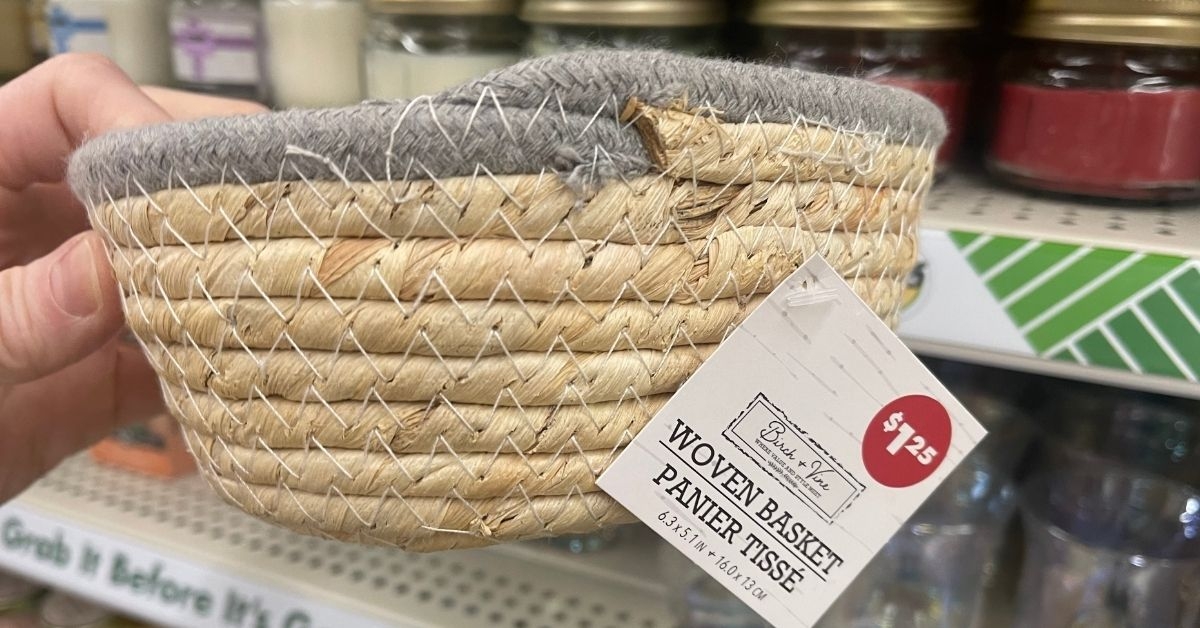 birch and vine woven basket